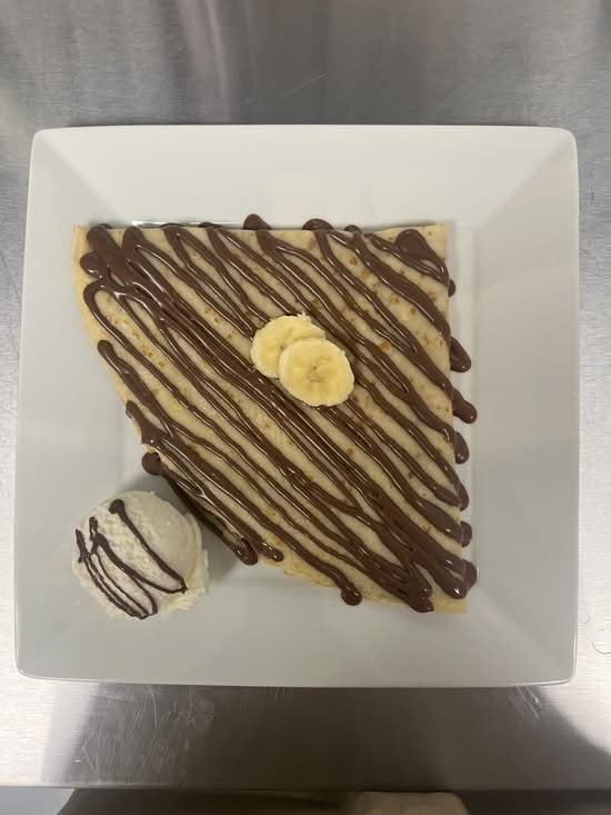 Banana Nutella crepe (Regular)