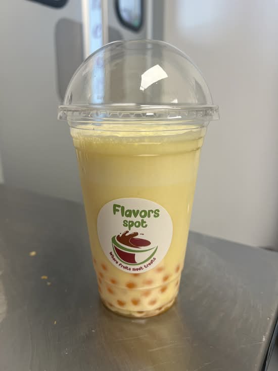 Passion fruit Boba (Regular)
