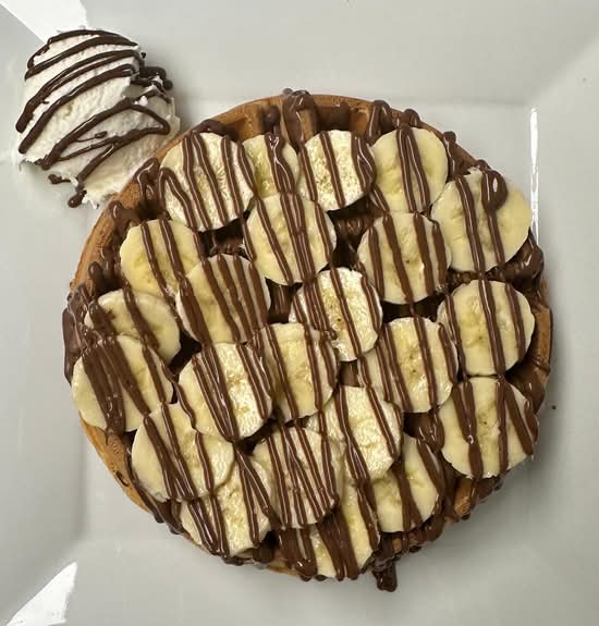 Banana Nutella Waffle (Regular)