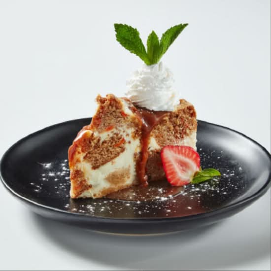 Carrot Caramel Cheesecake