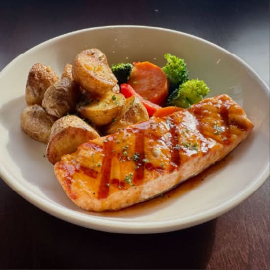 Maple Dijon Salmon