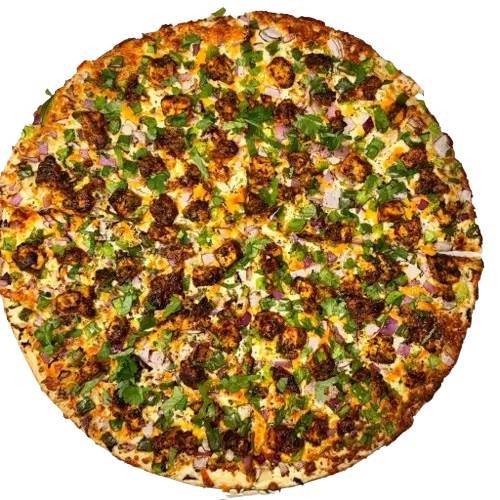 Butter Chicken Pizza