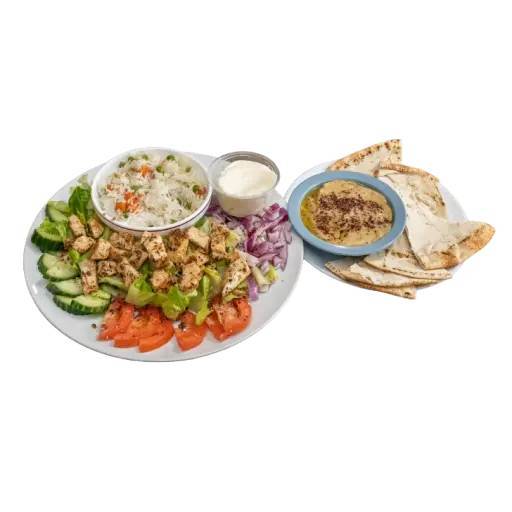 Chicken Souvlaki Platter