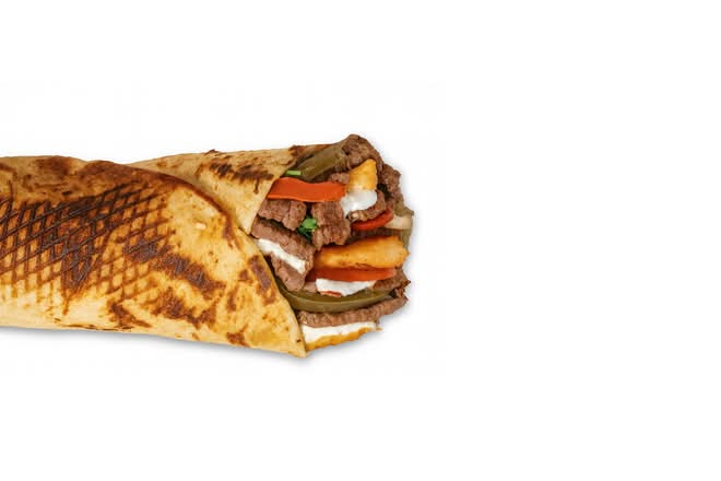 Beef Shawarma Wrap