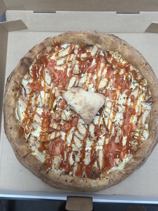 LARGE PIZZA POULET BBQ