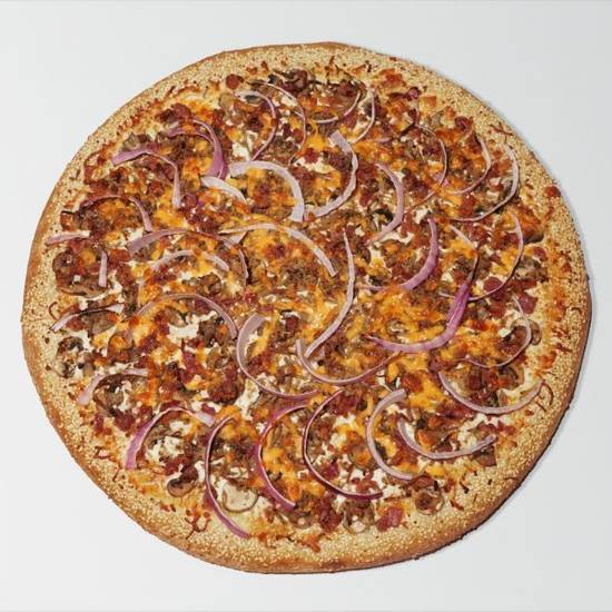 Bacon Cheese Burger - X-Large 16"