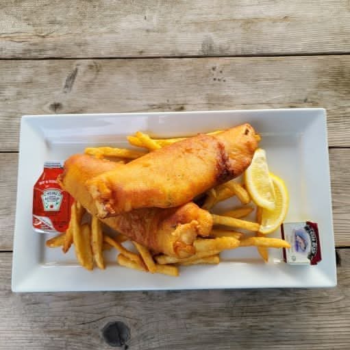 West Coast Special -  Salmon Fish & Chips
