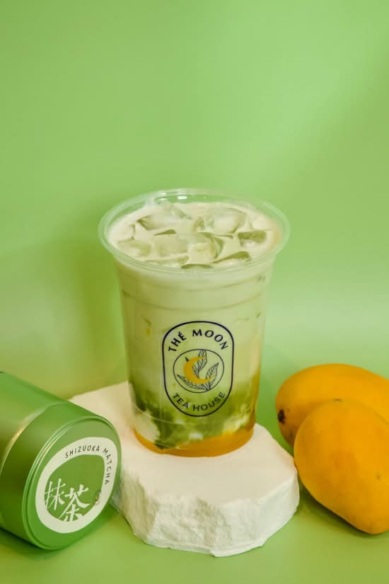 Mango Sticky Rice Matcha