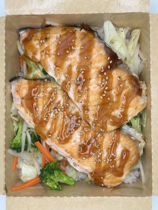$Salmon Teriyaki