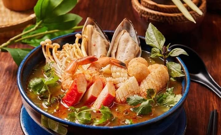 Seafood Tom Yum Soup