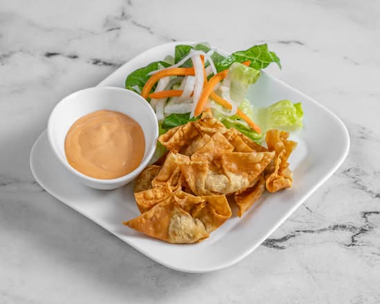 A04. Raviolis Wonton Frits | Fried Wonton Ravioli | Hoành Thánh Chiên