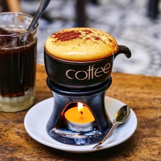 F08. Café aux Œufs (Café Vietnamien Traditionnel | Vietnamese Egg Coffee)