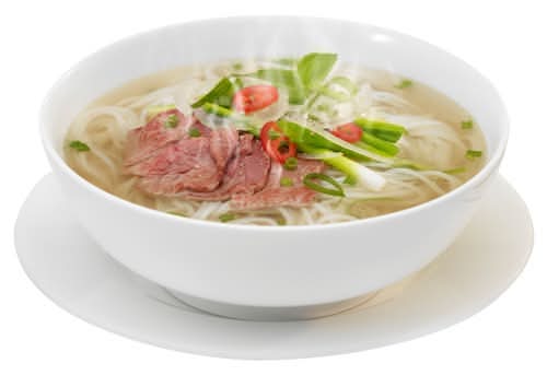 P01. Phở saignant | Rare Beef Pho | Phở Tái