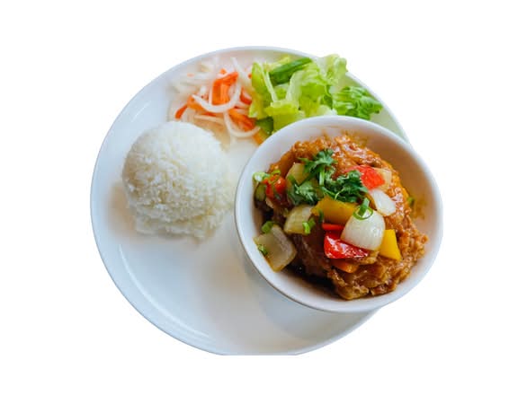 C04. Poisson Général Tao  | General Tao Fish | Cá sốt chua ngọt