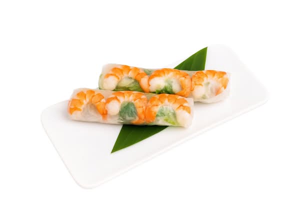 RL01. Rouleaux aux Crevettes (2 pcs) |  Shrimp Fresh Rolls (2 pcs) | Cuốn Tôm (2C)