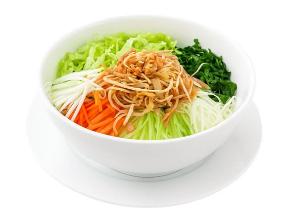V14. Bún végétarien au tofu et nems  | Vegetarian Vermicelli with Tofu & Rolls | Bún chay đậu hũ chả giò