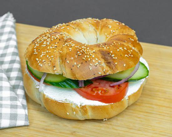 Plain Cream Cheese Sandwich
