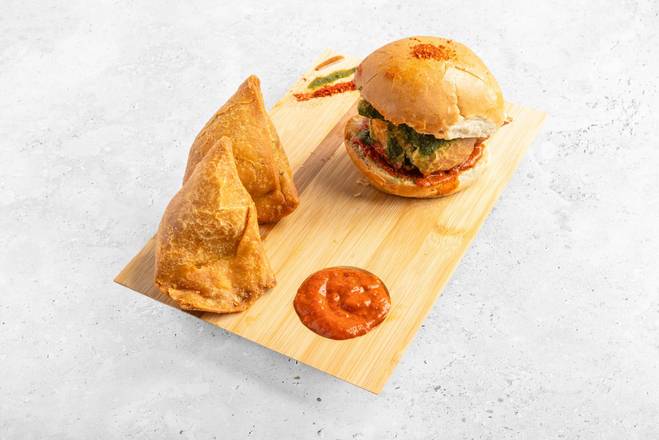 Samosa Pav (2 Pcs)