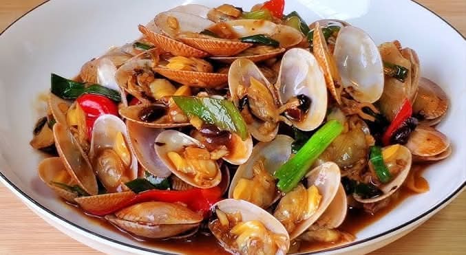 Clams in Black Bean Sauce