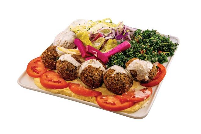 Assiette de falafel / Falafel Plate