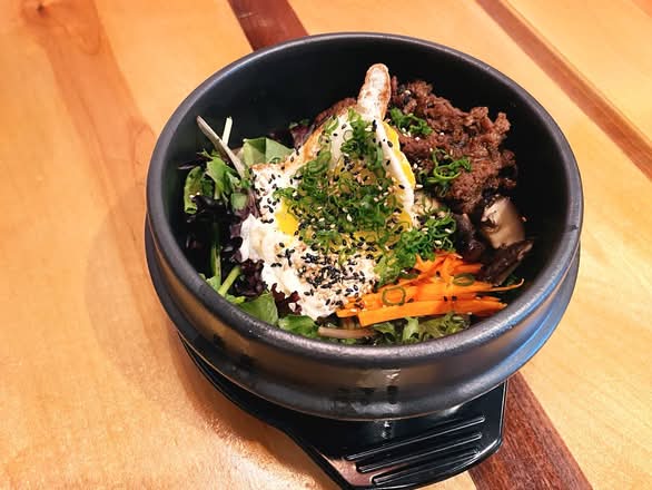 Dolsot Bibimbap (Beef or Spicy Pork)
