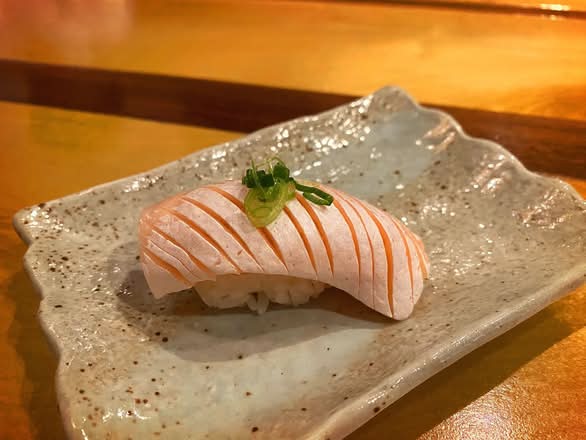 Salmon Belly Sushi (2 Pieces)