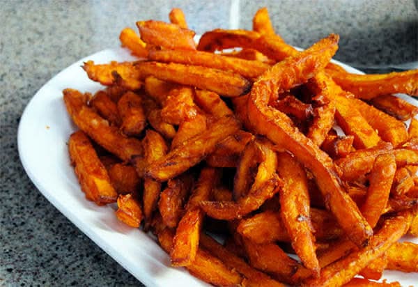 Frites de patate douce