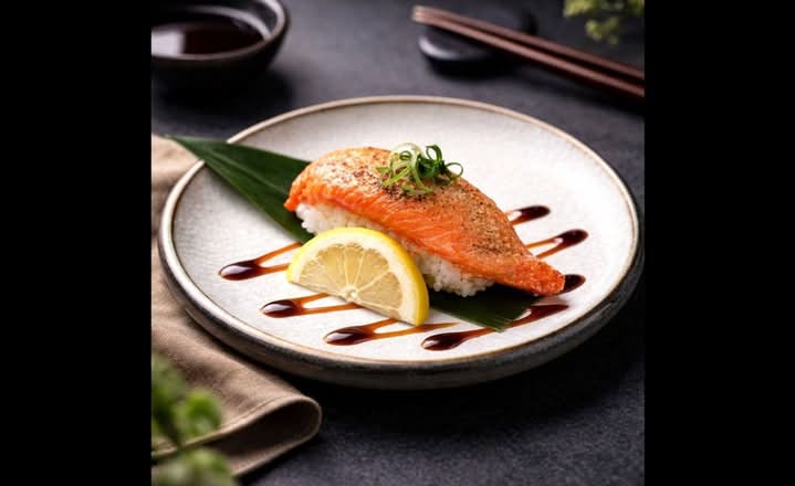 Seared Wild Salmon Nigiri
