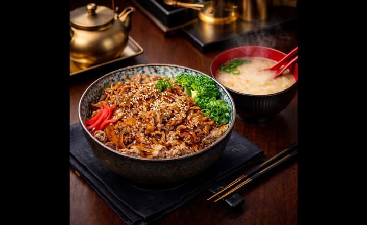 Beef Teriyaki Don