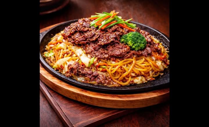 Beef Yaki Soba