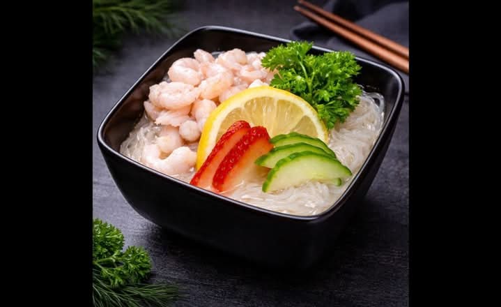 Baby Shrimp Sunomono