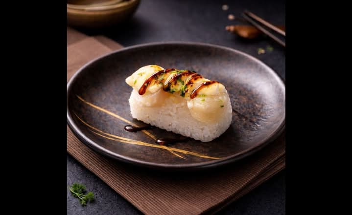 Seared Hotate Nigiri