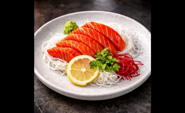 Wild Salmon Sashimi