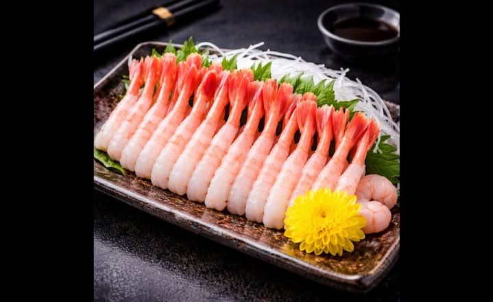 Amaebi Sashimi