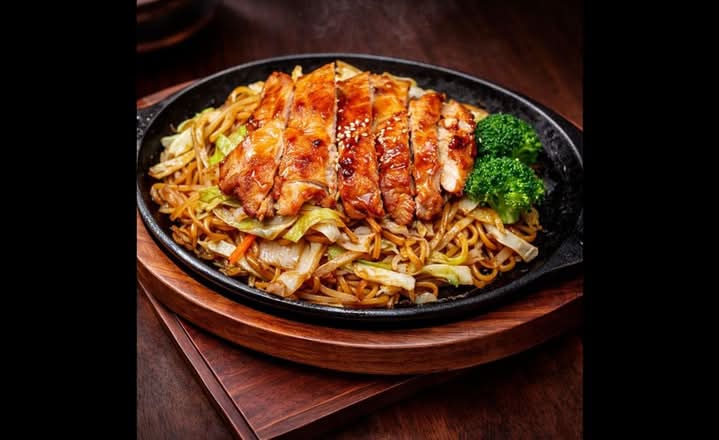 Chicken Yaki Soba