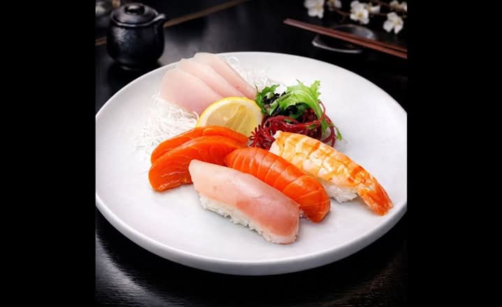 Sashimi and Sushi Combo