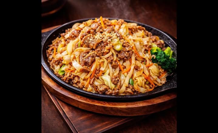 Beef Yaki Udon