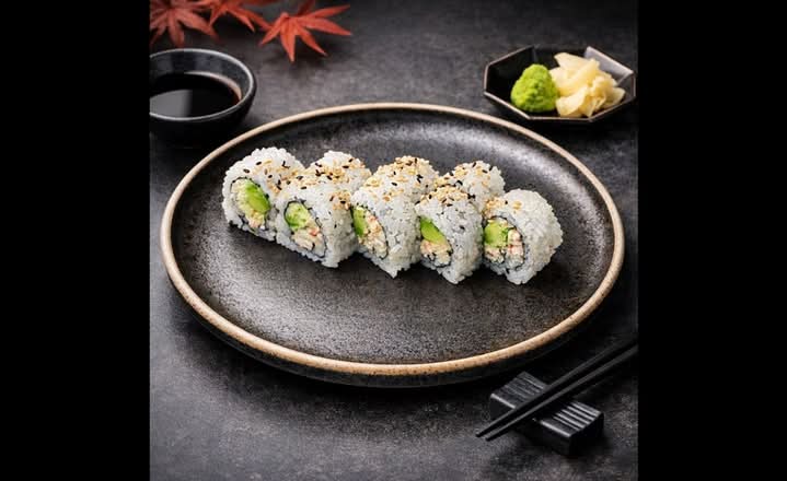 Real Crab California Roll