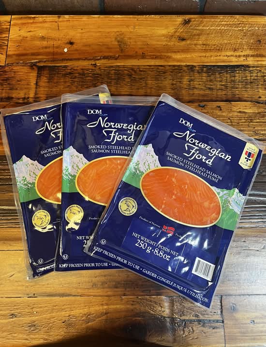 Norwegian Fjord Smoked Salmon 250g