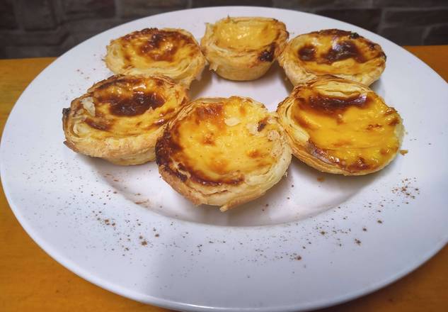 Half Dozen Portuguese Nata Tarts