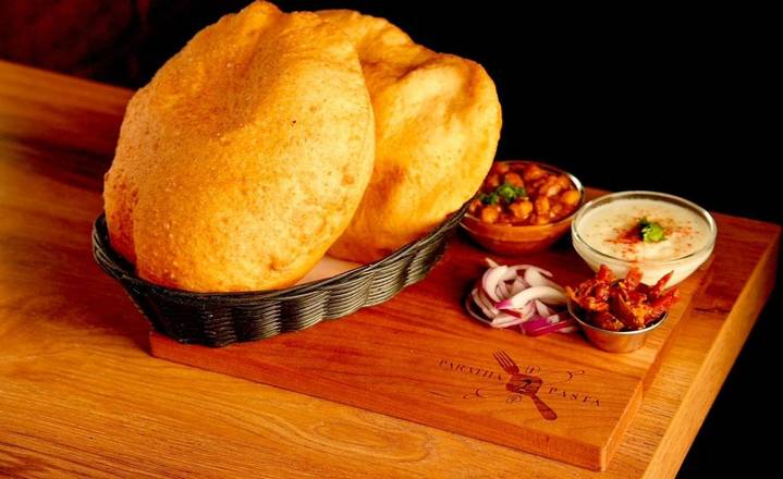 Chole Bhature Plate