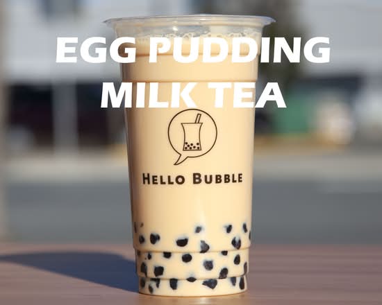Egg Pudding Milk Tea