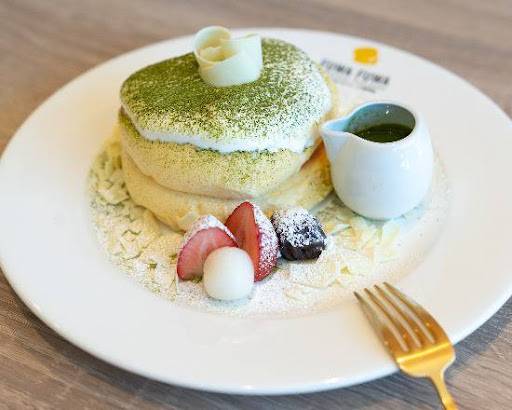 Matcha White Chocolate Pancake