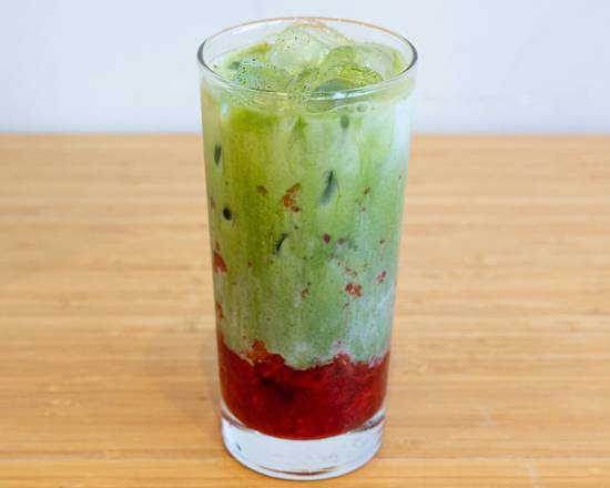 Matcha Strawberry Specialty Latte