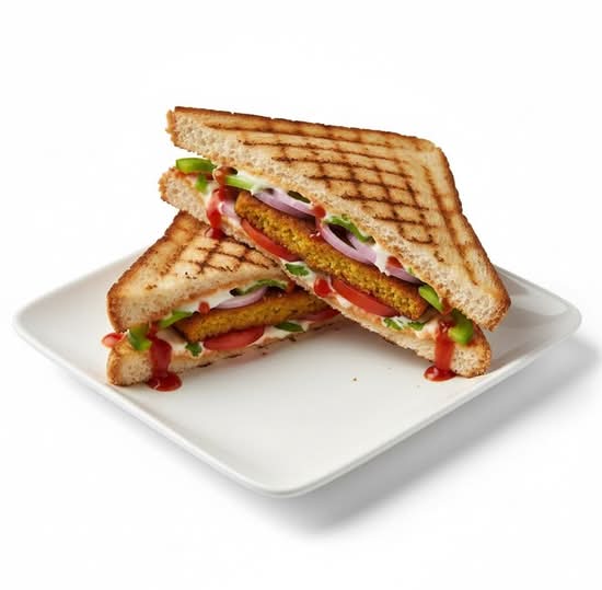 Aloo Tikki Sandwich