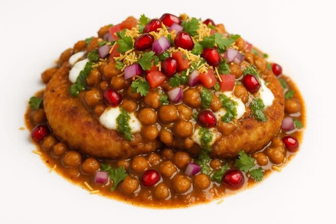 Tikki Chana Chaat