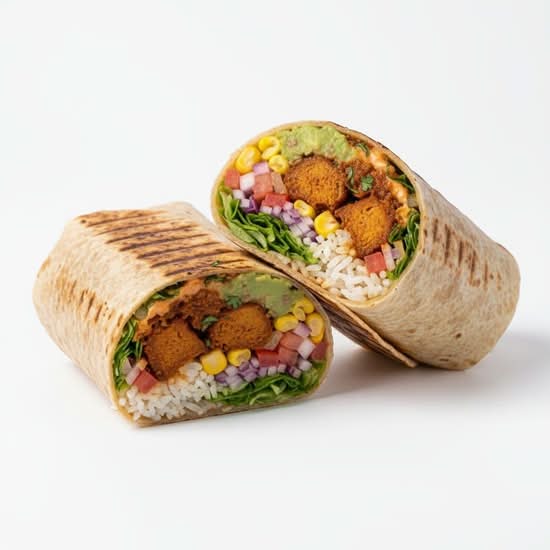 Tandoori Soya Wrap