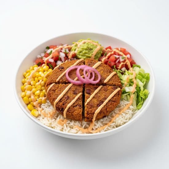 Chana Masala Rice Bowl