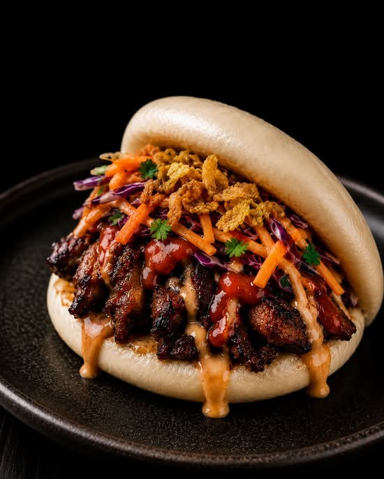 Jerk Chicken Bao