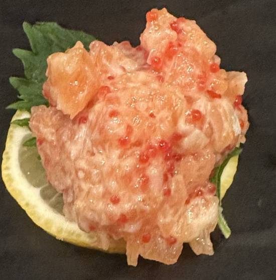 Sashimi saumon épicé / Spicy Salmon Sashimi 2mcx